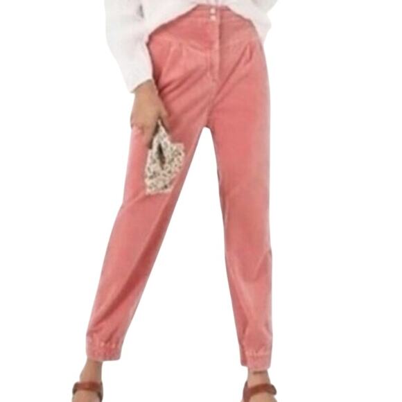 Anthropologie Pants - Anthropologie Kalea Jogger High Rise Patch Pocket Tencel Spring Boho Relaxed NWT